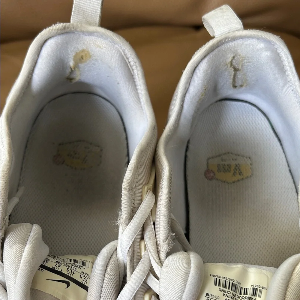 Nike Air VaporMax Plus in Cream White size 12.5 - Picture 9 of 12